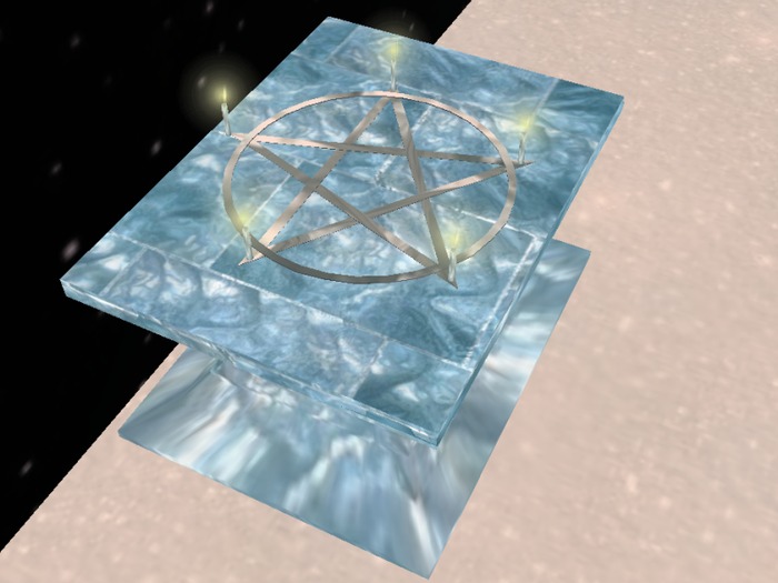 Wiccan Altar - Winter Solstice