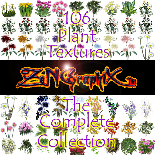 [ZeNGraphiX] Plant Texture-The Complete Collection