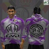 ANDERLECHT - MAUVES ARMY hoodie (MESH) boxed