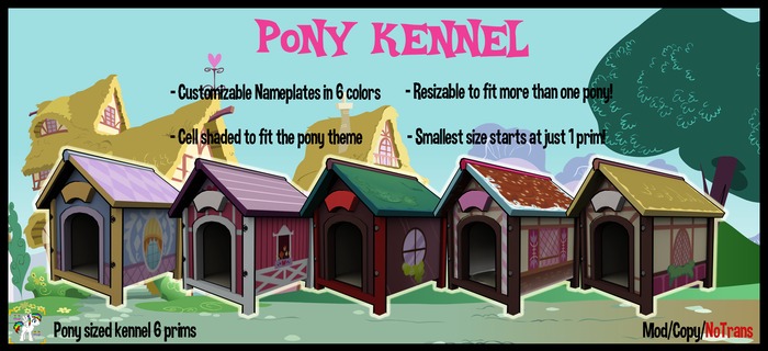 Farm Style Pony Kennel