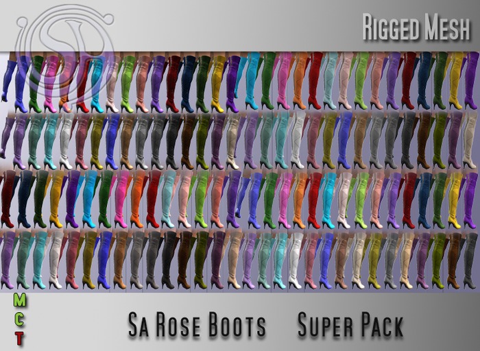 SA Rose Boots Super Pack