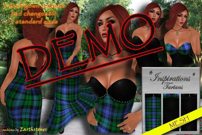 *Inspirations* Mesh tartan ~ Campbell - DEMO_xstreet