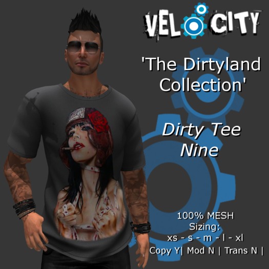 VELOCITY Dirtyland 9 Tee