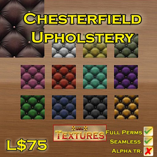 USC Textures - Chesterfield Upholstery 