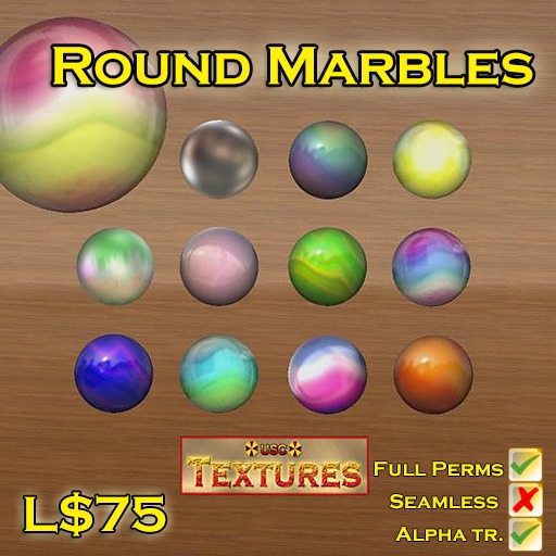 USC Textures - Round Marbles 