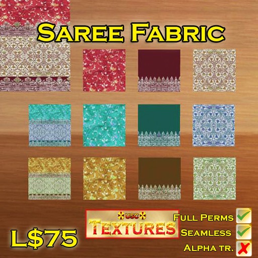 USC Textures - Saree Fabric 