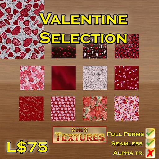 USC Textures - Valentine Selection 