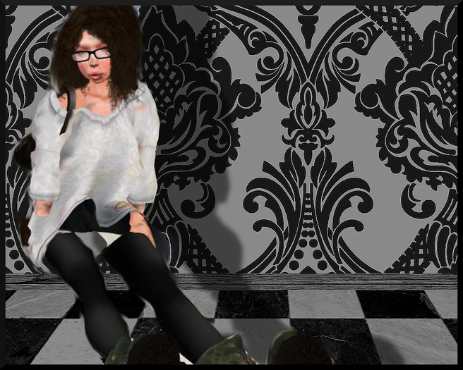 ~ Simply sitting ~ Full permission pose ~