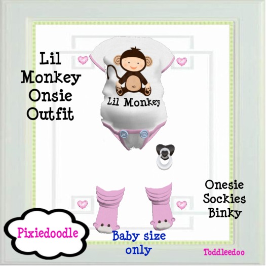 Pixiedoodle~Lil Monkey