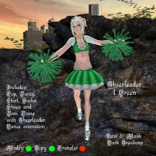 Cheerleader 1 Green