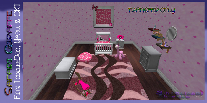 Safari Giraffe "Pink"