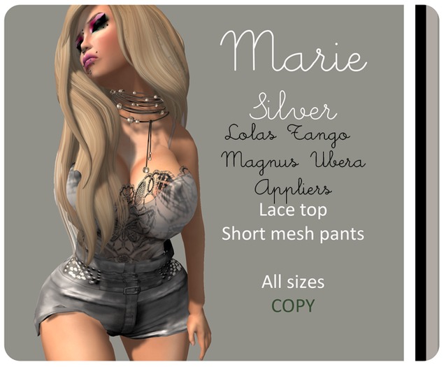 Marie Outfit Silver