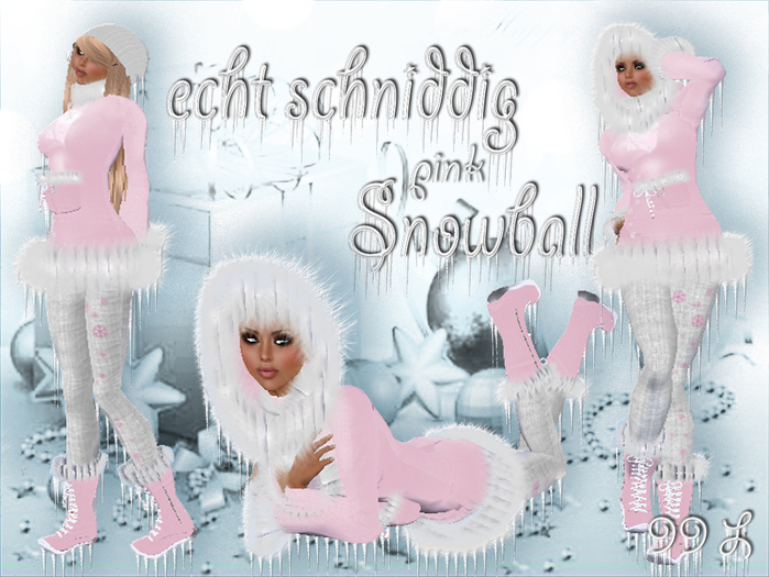 Echt Schniddig snowball pink 