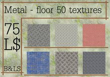 B&LS - metal - floor - 50 textures