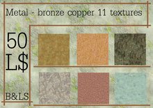 B&LS - metal - bronze copper - 11 textures