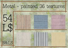 B&LS - metal - painted - 36 textures