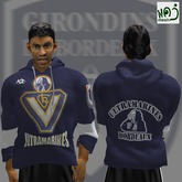 ULTRAMARINES BORDEAUX hoodie  (MESH) boxed