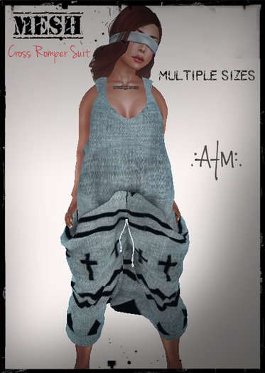 .:AfM:. Cross Romper Suit
