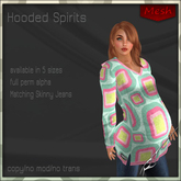 Spirit maternity mesh hoodies 
