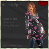 Spirit maternity mesh hoodies 