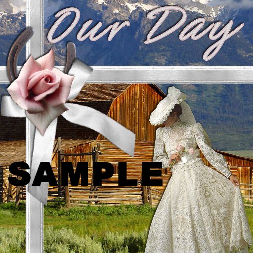 Boxed Our Country Wedding Photo Album