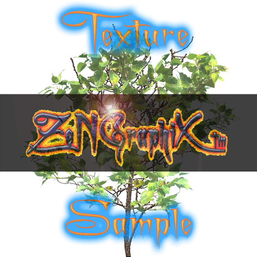 [ZeNGraphiX] Plant Texture-Leafy Tree Branch-light