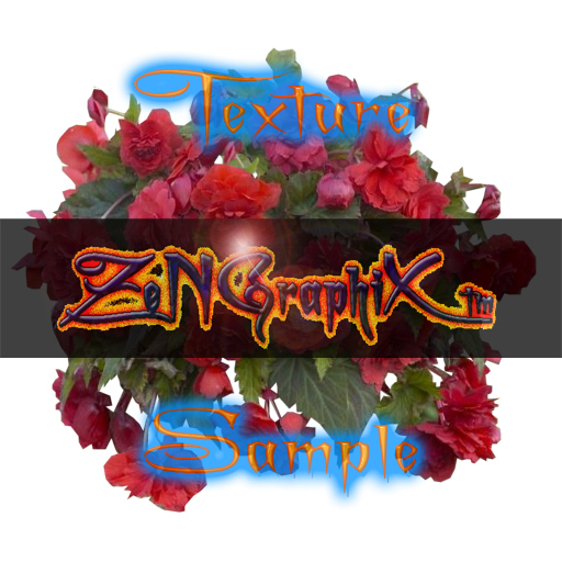 [ZeNGraphiX] Plant Texture-hanging plant-begonia