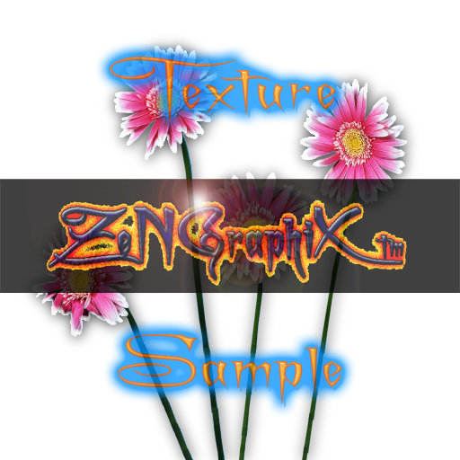 [ZeNGraphiX] Plant Texture-Pink Daisies1