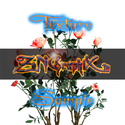 [ZeNGraphiX] Plant Texture-rosebush-Pink2