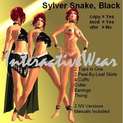 Sylver Snake Black 