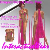Dragon Pink - onyx&ruby. 