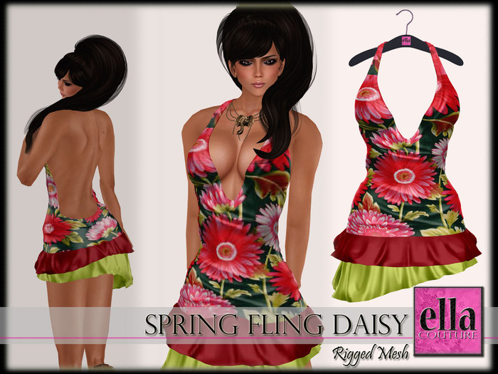 {ella COUTURE} Spring Fling Daisy