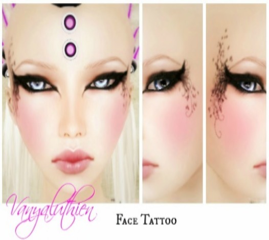 {K} Vanyaluthien *face tattoo*