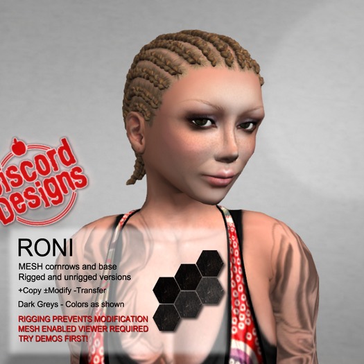 Discord Designs - Roni - Dark Greys