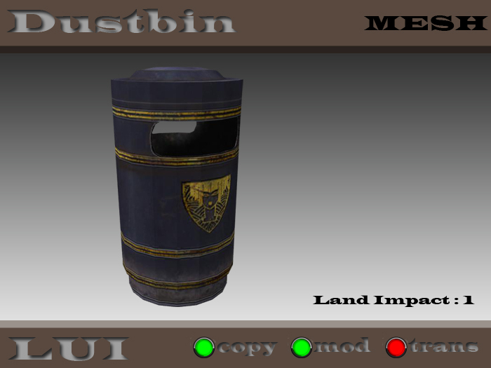 Dustbin [Mesh]