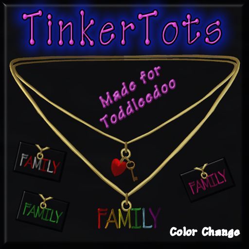 TinkerTots Family Necklace