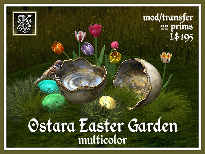 *Kismet* Ostara Easter Garden - multicolor