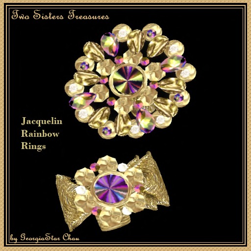 TST Jacquelin Rainbow Rings
