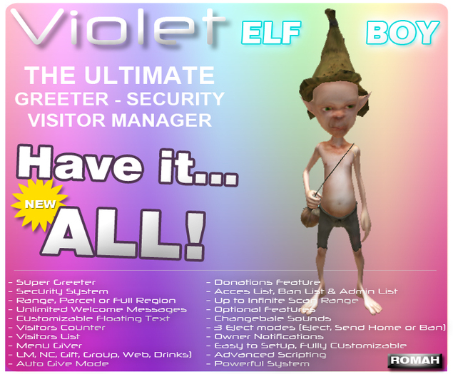 Elf Boy Bot ~ The Ultimate Greeter & Visitor Manager V2