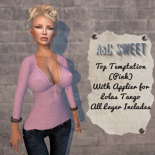 {A&C} Sweet-Top Temptation(Pink)