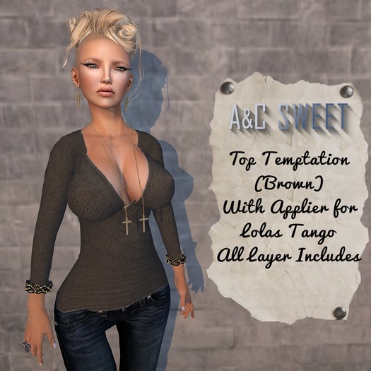 {A&C} Sweet-Top Temptation(Brown)