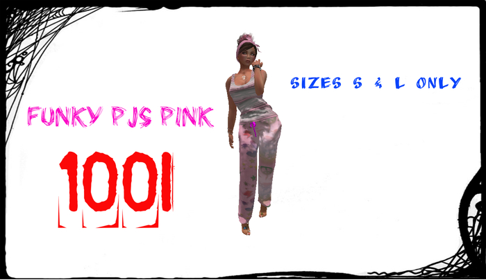 funky pjs pink (boxed)