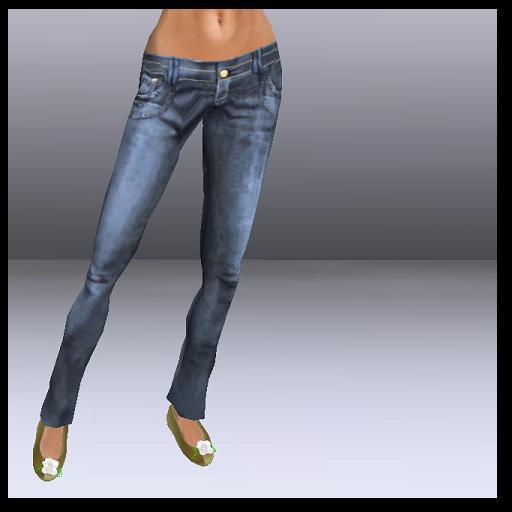 MG Designs Stonewash Low Rise Jeans