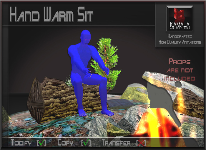 Activities *Hand Warm Sit* Copyable Poseball