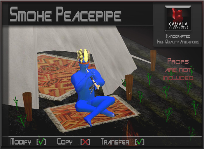 Activities *Smoke Peacepipe* Transferable Poseball
