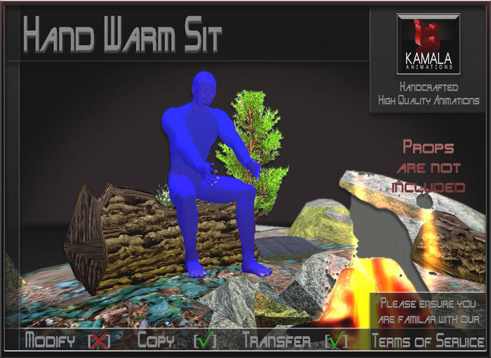 Activities *Hand Warm Sit* Animations for Builders