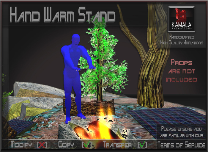 Activities *Hand Warm Stand* Animations for Builders
