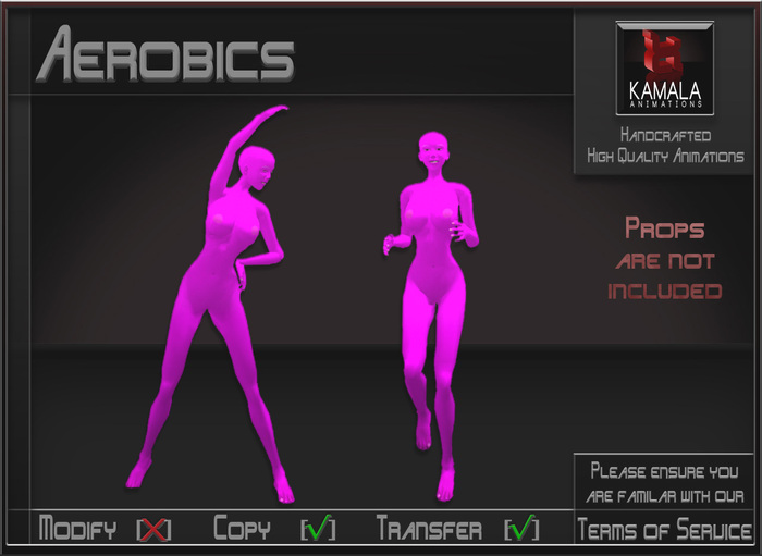 Activities *Aerobics* Animations for Builders