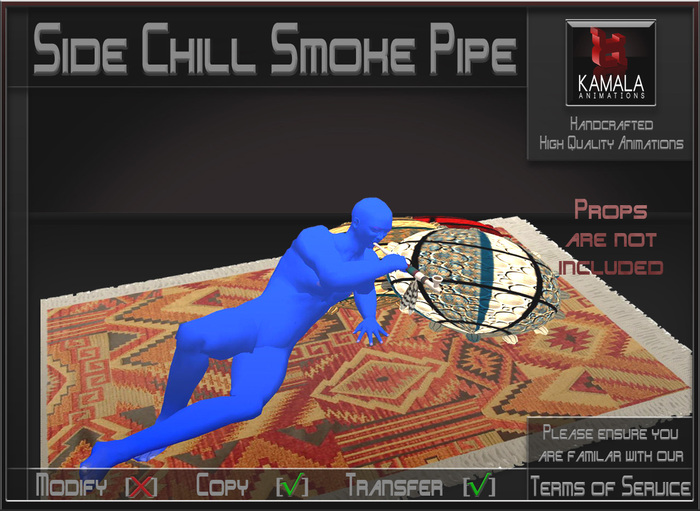 Activities *Side Chill Smoke Pipe* Animations for Builders