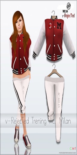 *v-R* Mesh Sport  Complet AC.Milan